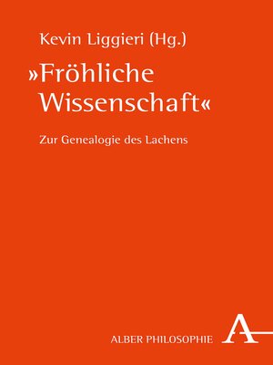 cover image of "Fröhliche Wissenschaft"